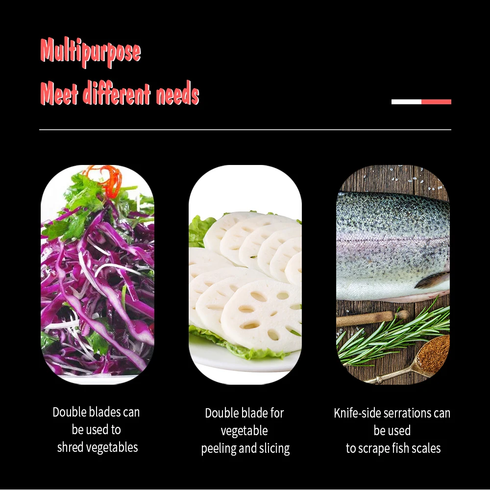 XYj овощерезка Из Нержавеющей Стали Резак Овощечистка Дыня Фрукты рыба