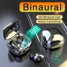Bluetooth Wireless Headphones with Mic Sports Waterproof TWS Bluetooth Earphones Touch Control Wireless Headsets Earbuds Phone