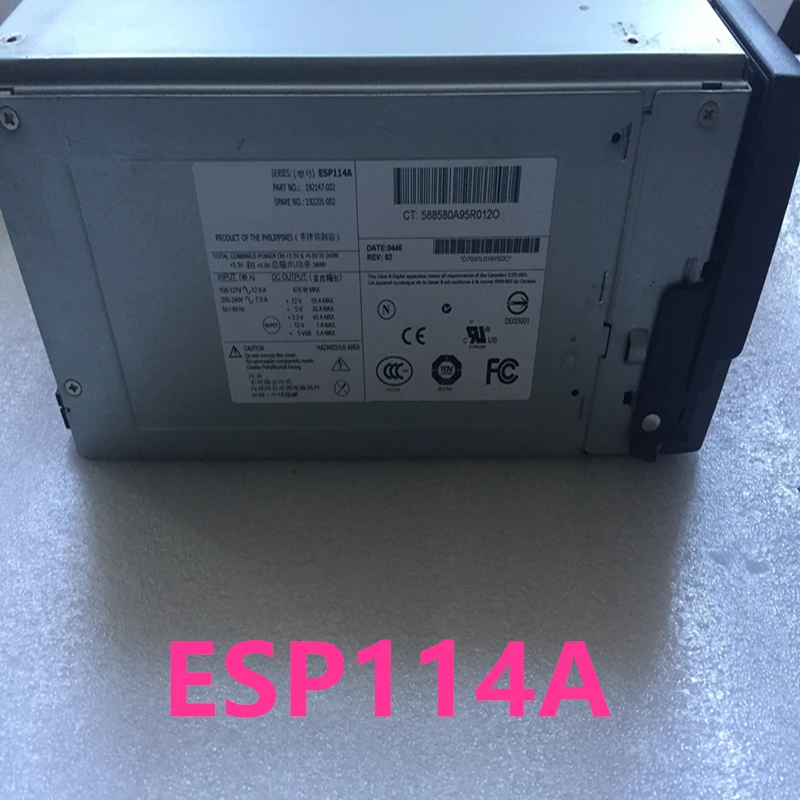 

90% New Original PSU For HP DL585G2 585G1 870W Switching Power Supply ESP114A 192201-002 192147-002