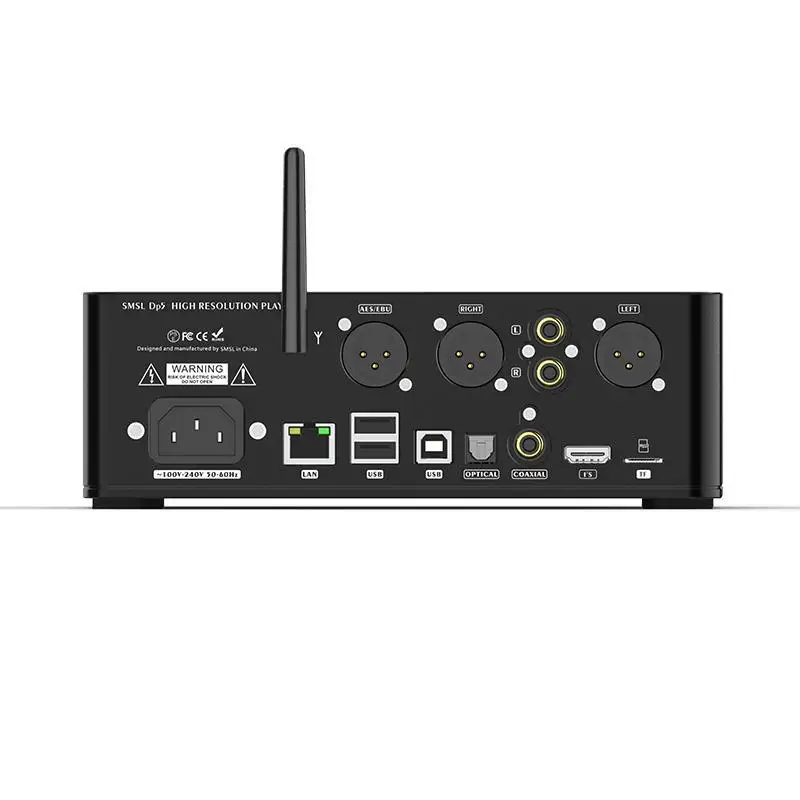 SMSL DP5 ES9038PRO MQA Bluetooth Сетевой музыкальный плеер цифровой проигрыватель декодер для