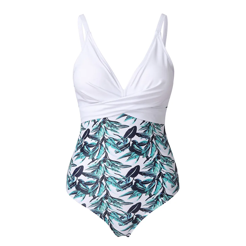 SAGACE летний Цельный купальник женский бикини с цветочным принтом сексуальный