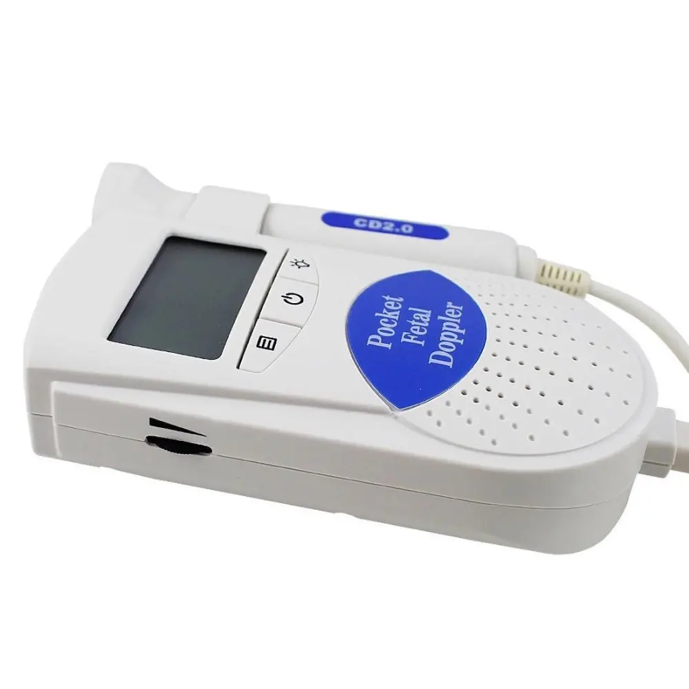 

Doppler Fetal Heart Rate Monitor Home Pregnancy Baby Fetal Sound Heart Rate Detector LCD Display No Radiation Pregnant Monitor