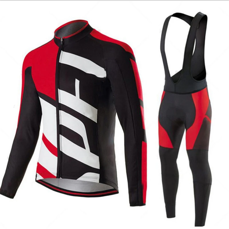 

Leisure Time Cycling Long Sleeve Jerseys Set Bicycle Clothing Mountain Bike Clothes Sportswear Wear Suit