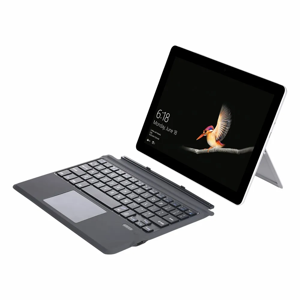 

Bluetooth-совместимая клавиатура для планшета 3,0, Игровая клавиатура для ноутбука Microsoft Surface Go (1 и 2 поколения), беспроводной ПК