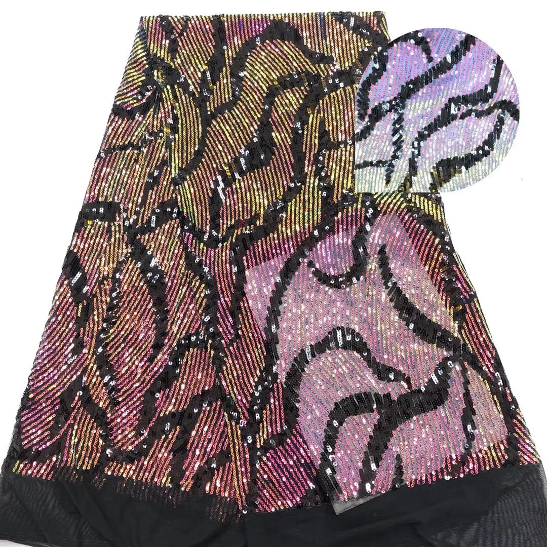 2019 последняя африканская чистая кружевная ткань высококачественные блестки