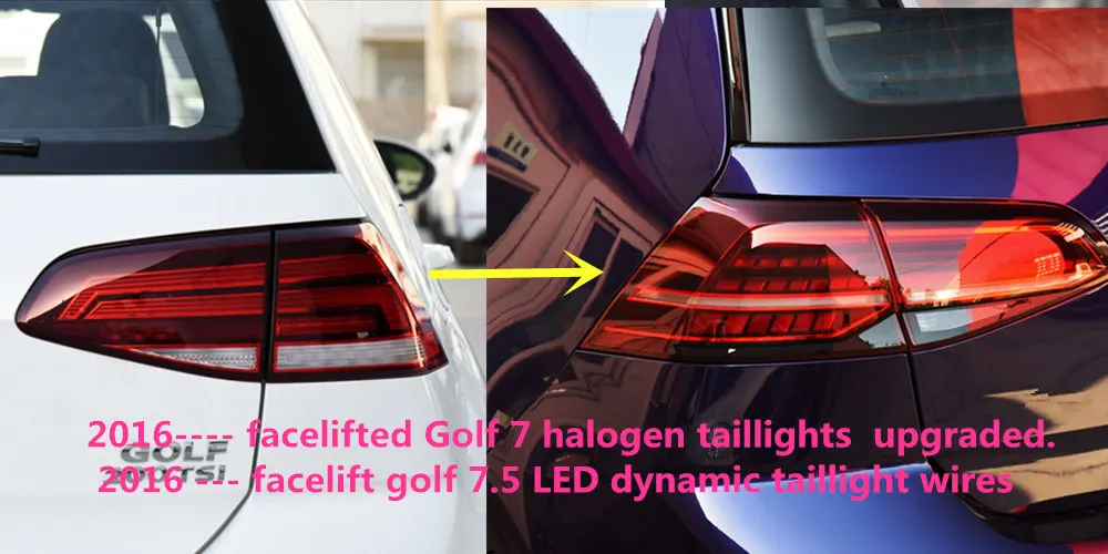 

Для Volkswagen VW Golf 7 GTI R монтажный кабель для мобильных задних фонарей Golf 7,5 2017