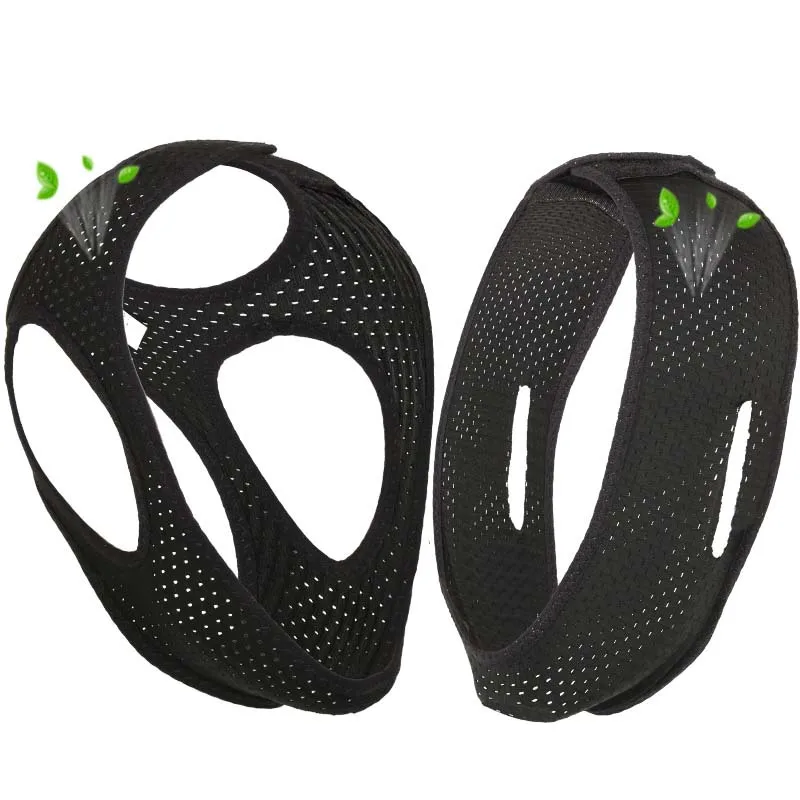 Неопреновый ремешок для подбородка от храпа поддержки ночного сна | Спорт и