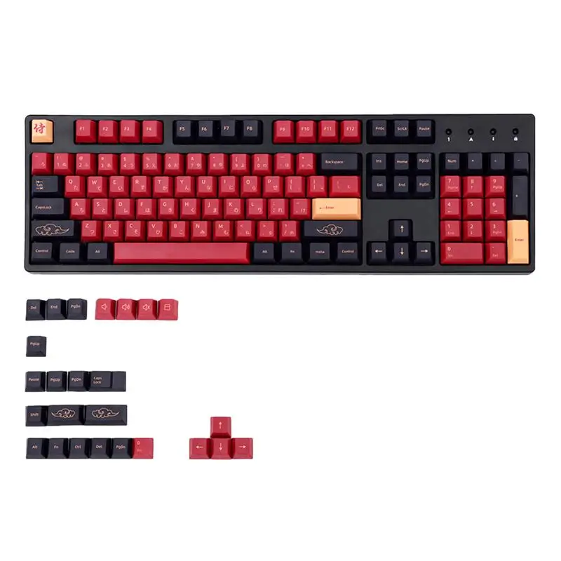 

1 Set Keyboard Keycaps Premium Prime Durable High Quality Sturdy Keycaps Decor for Laptop Computer