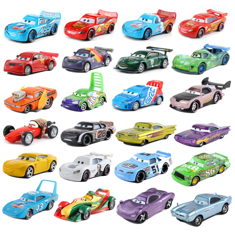 

Disney Pixar Cars 3 Lightning McQueen Jackon Torm Ramirez 1:55 Diecat Vehicle Metal Alloy Boy Kid Toy Birthday Present Chritma