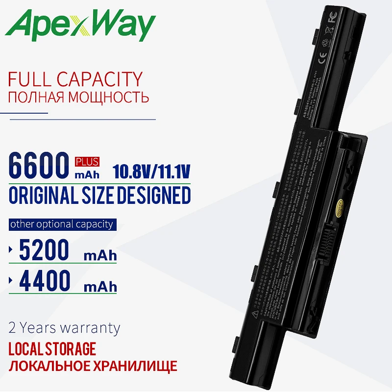 Apexway 6 Cell Батарея для acer aspire v3 571g AS10D31 AS10D81 AS10D51 AS10D3E AS10D61 AS10D75 4741G 4741ZG 4741Z 4741 5741 |