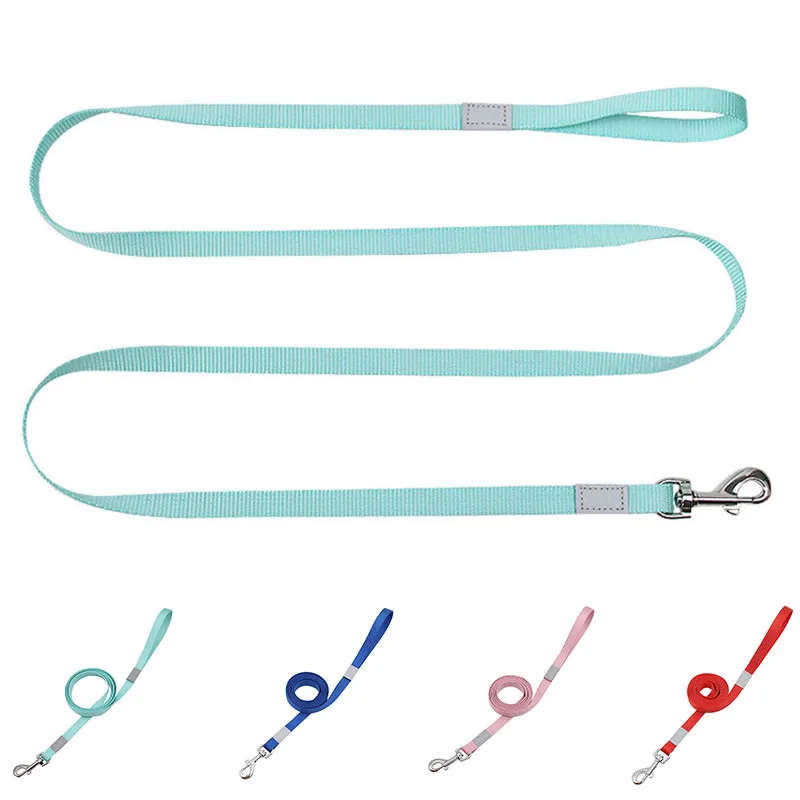

Reflective Dog Leash Nylon Pet Lead Hand Free Training Leash for Outdoor Dog Lead Ropes Traction Leash Dogs Pets Accessories