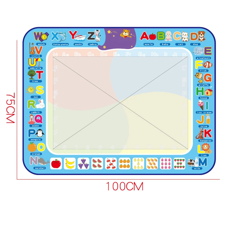 

Kids Drawing Mat Doodle Rug ic Mat Painting Board Kids Carpet Painting Training Play Rug Educational Toys Kids Gift