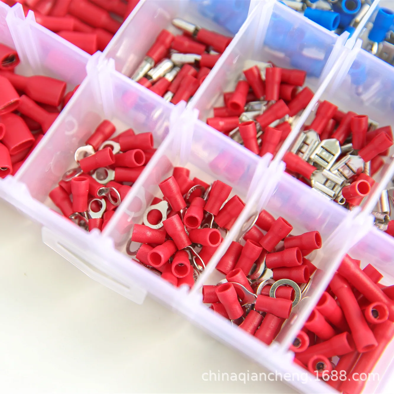720 шт. различные электрические обжимные клеммы соединители в коробке комплект