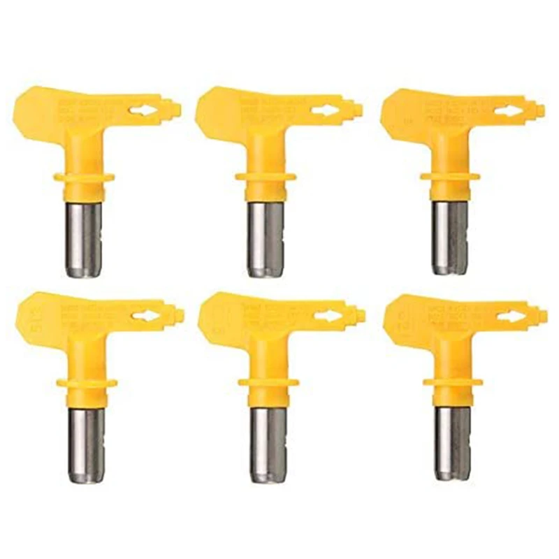 

6 Pack Reversible Spray Tip Nozzle for Airless Paint Spray and Airless Sprayer Spraying Machine (621)
