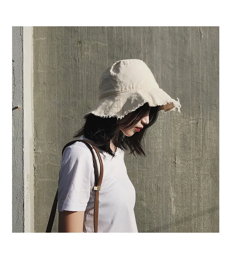 Женская панама дышащая с бахромой осенняя 2020 | Аксессуары для одежды