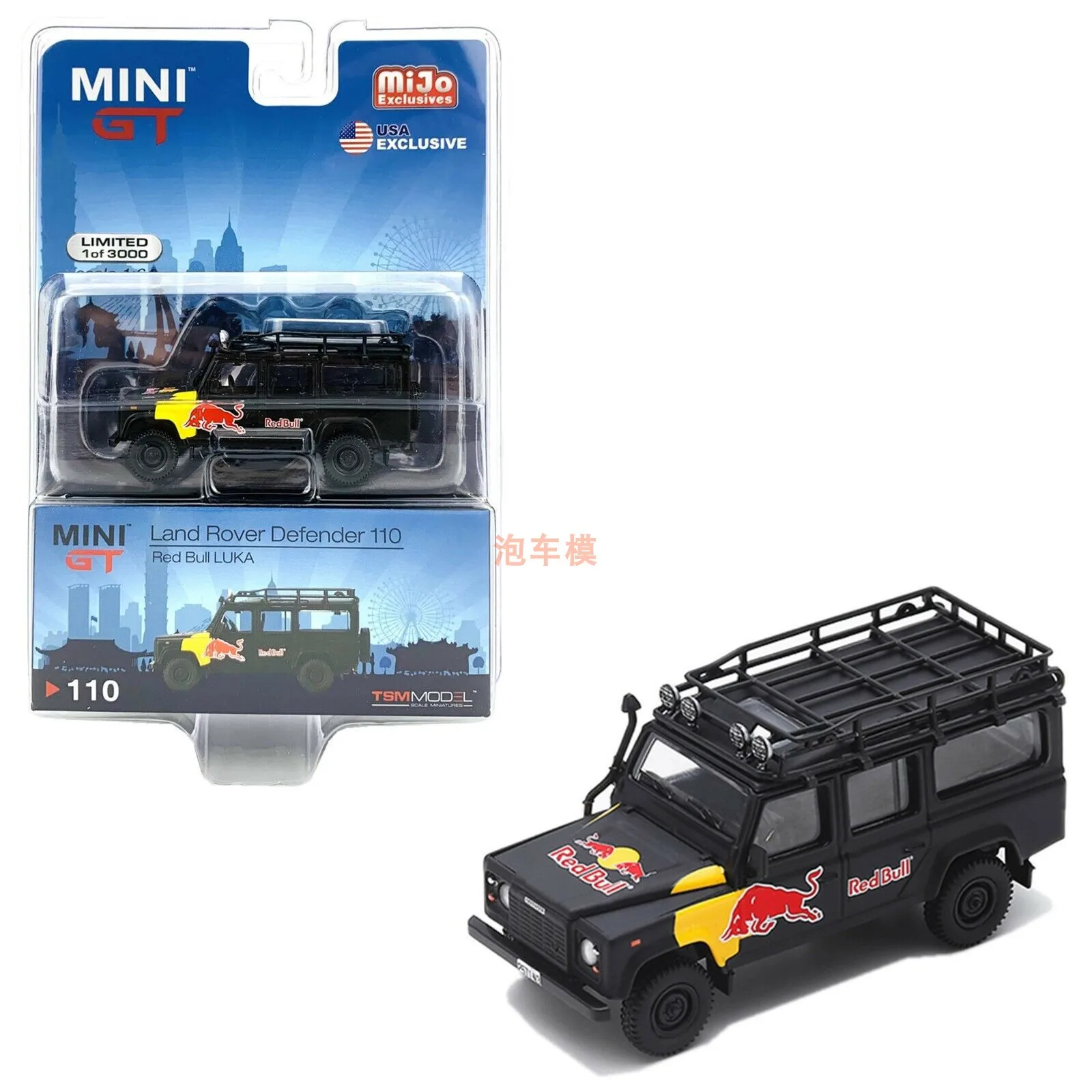 

MINIGT 1:64 Land Rover Defender110 coating mijo Collection Metal Die-Cast Simulation Model Cars Toys