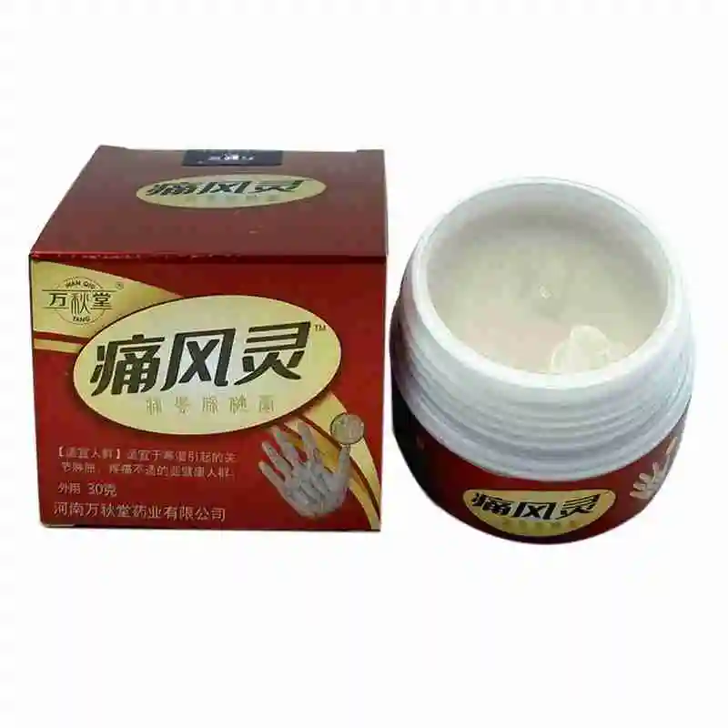 

30g Chinese Herbal Medicine Gout Cream Treatment Gout Joint Health Painful Plasters Pain Relief Cause Bone Care