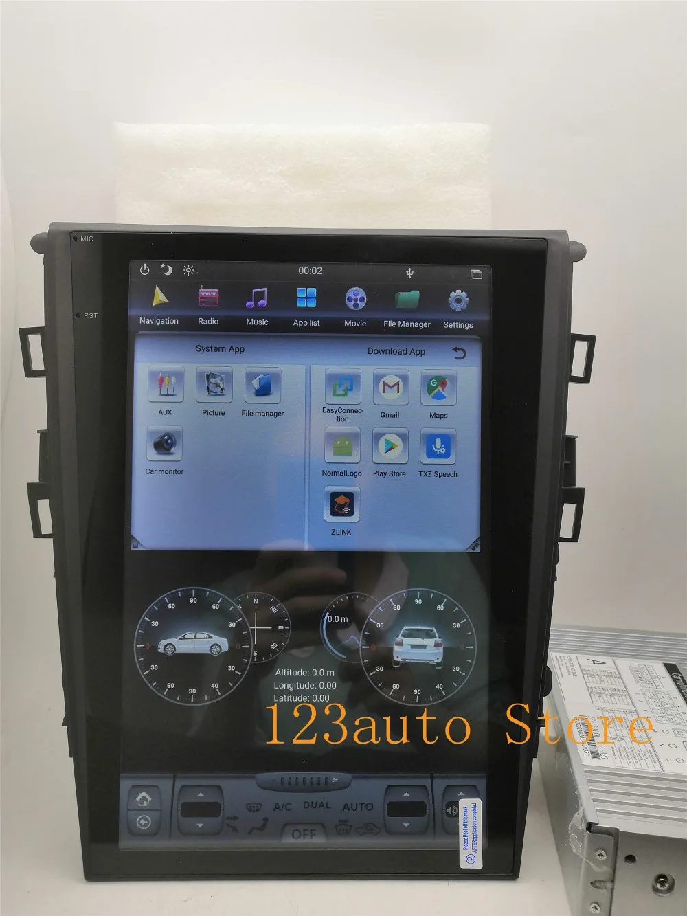 12,1 ''вертикальный экран Tesla стиль Android 8,1 автомобильный DVD gps плеер NAVI для Ford Mondeo Fusion MK5 2013- радио PX6 carplay