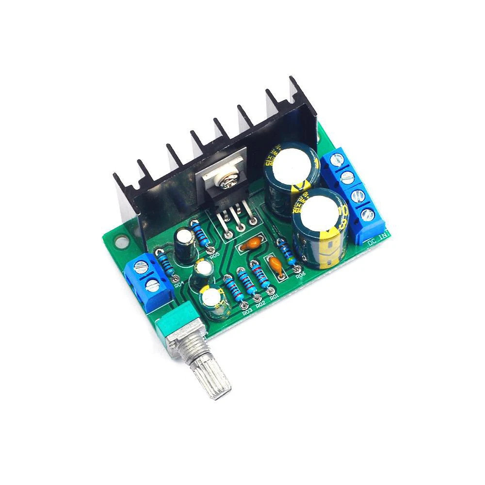 TDA2050 Audio USB Power Supply Potentiometer Amplifier Board 1 One Channel CH AC DC 12-24V 5W 120W Module | Мебель