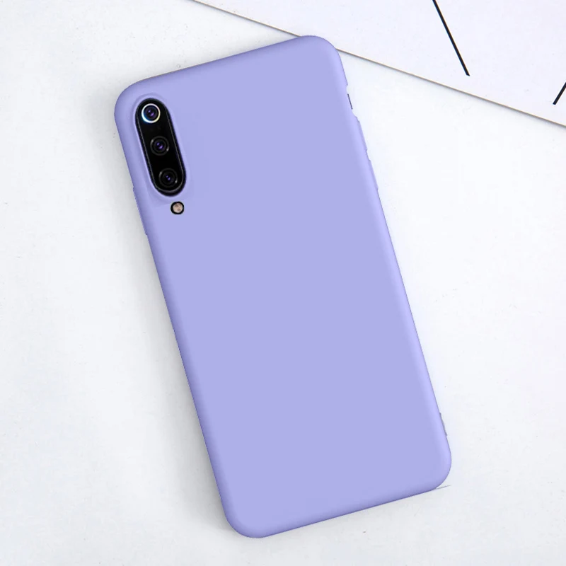 Лаванда Для Xiaomi Redmi Note 8 Pro Чехол-бампер противоударный ТПУ жидкий силиконовый чехол для Redmi Note 8 Coque Note8T 8T Redmi 8 8A чехол - Цвет: Лаванда