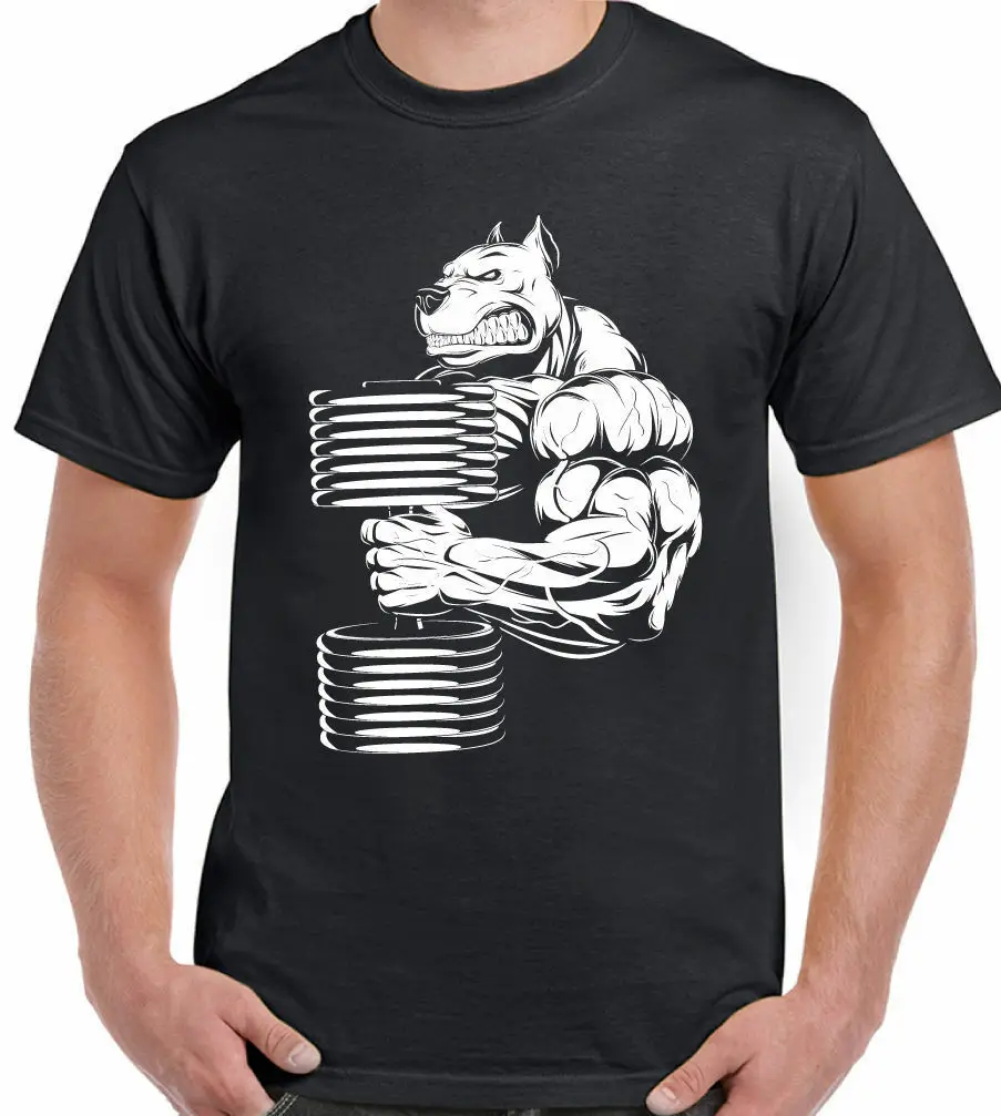 

Bulldog Mma Training Bodybuilding T-Shirt. Summer Cotton Short Sleeve O-Neck Mens T Shirt New S-3XL