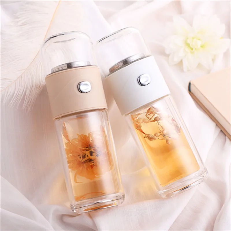 Стеклянная бутылка для воды с двойными стенками 220 мл|Бутылки воды| |