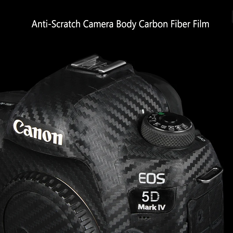 Комплект защитной пленки из углеродного волокна для корпуса камеры Canon EOS R5 R6 RP R M50