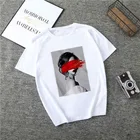 Харадзюку женская футболка Vogue Футболка с принтом женская одежда уличная верхняя одежда размера плюс, повседневные футболки эстетику Camiseta Mujer