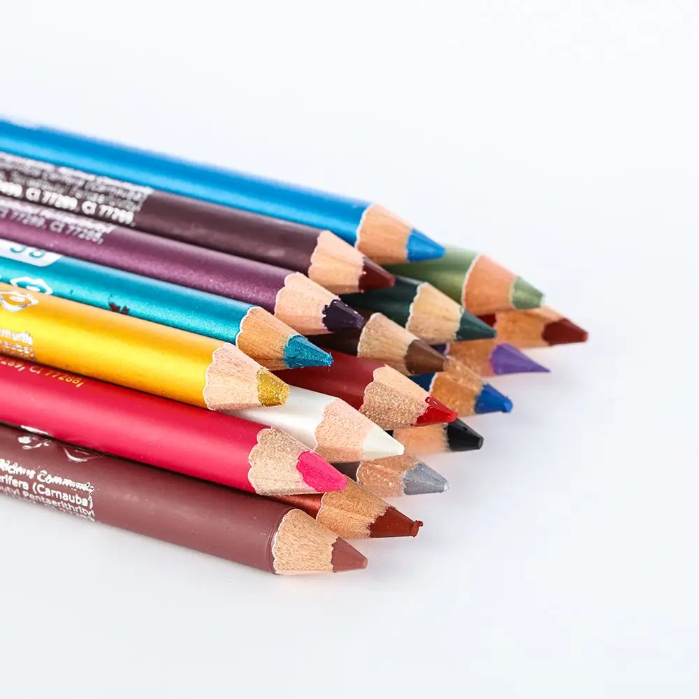 

Матовая водостойкая косметика для глаз, макияж, красивые тени для век и подводка, карандаш, подводка для губ, ручка, блестящий, красочный жем...