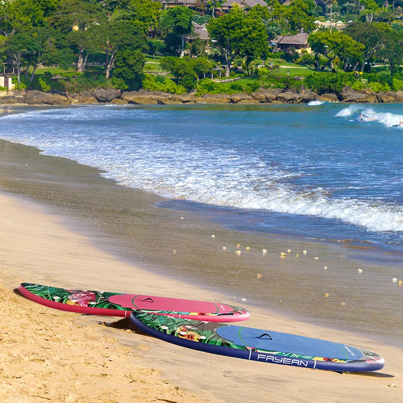 Доска для серфинга AddFun с фламинго надувная весло доска взрослых плавающая ПВХ из