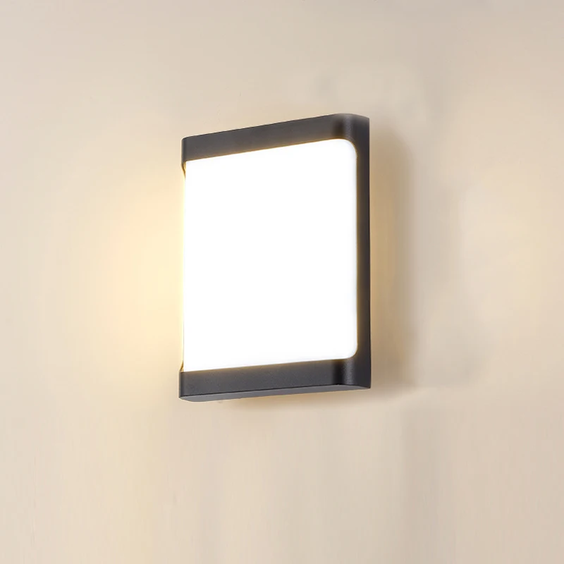 Ip55 водонепроницаемый наружный светильник со светодиодами минималистичный лампе