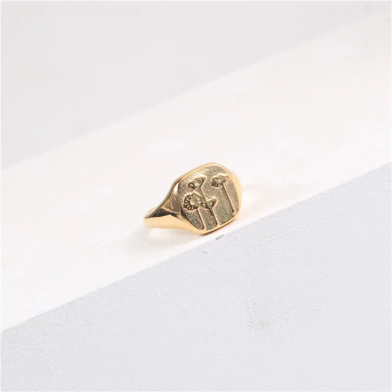 Лидер продаж женские свадебные кольца LESIEM золотого цвета размер 6 7 8 маленькие