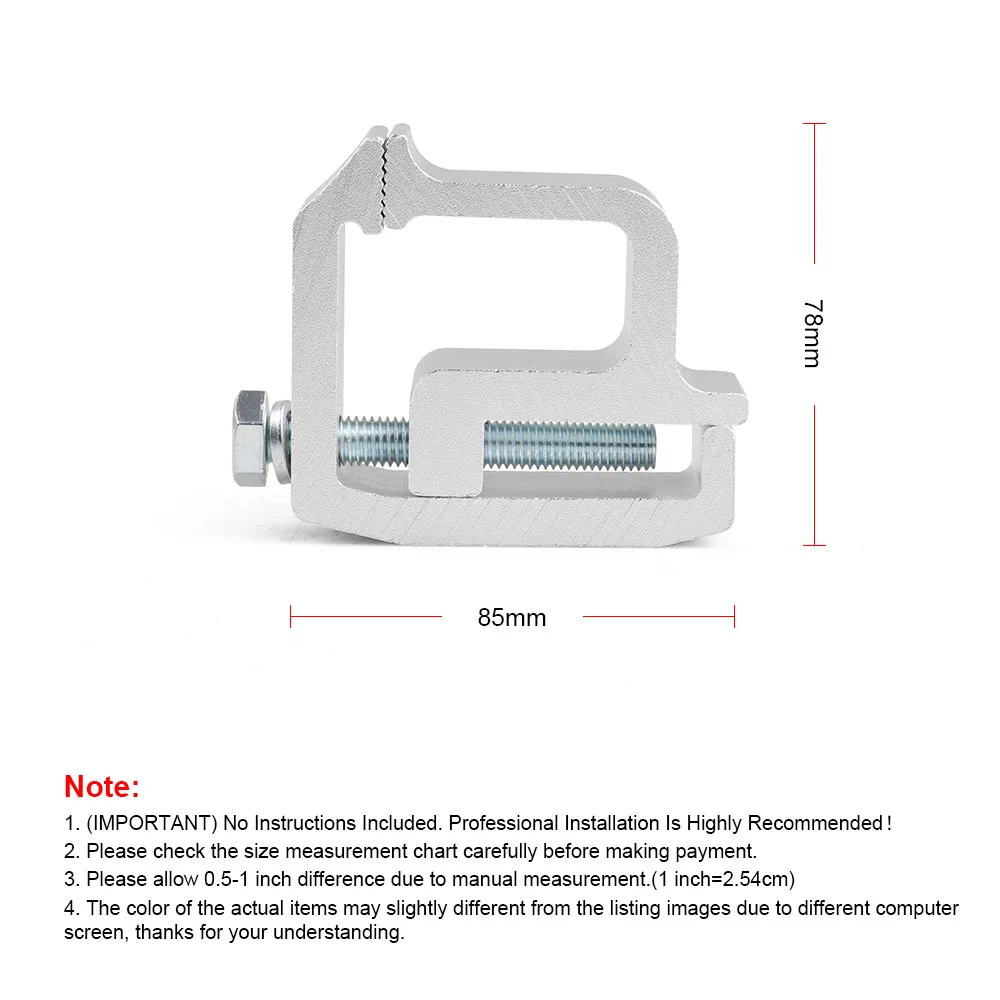 Сверхмощные длинные монтажные зажимы для грузовиков топ кемпера кожух Tite Lok
