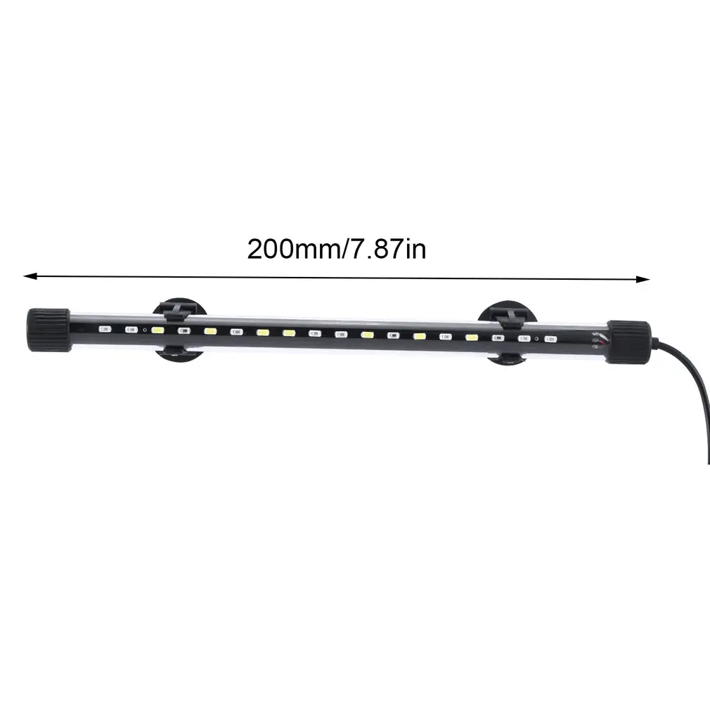

20-40CM LED Fish Tank Lamp Amphibious Lighting LED Water Grass Lamp Aquarium Diving Waterproof Lamp Aquarium Lighting EU Plug
