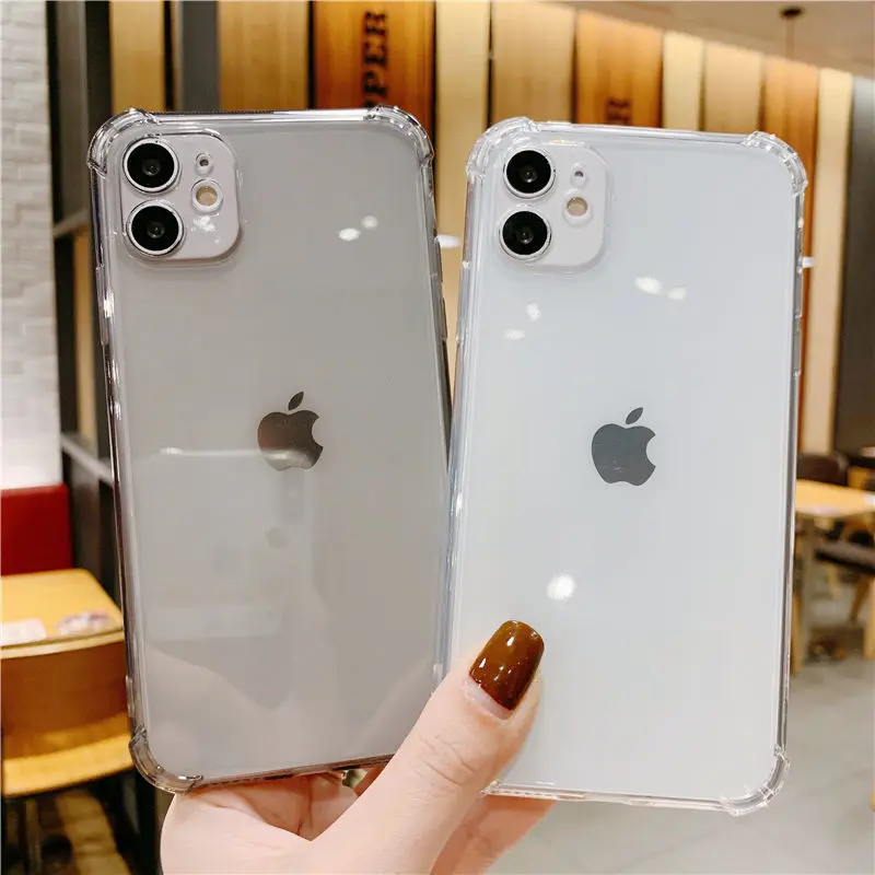 

FOR Apple 1112X 6s 7 8 XRPlus pro XSmax mobile phone case fine hole lens all-inclusive soft shell iphone 11 pro max case