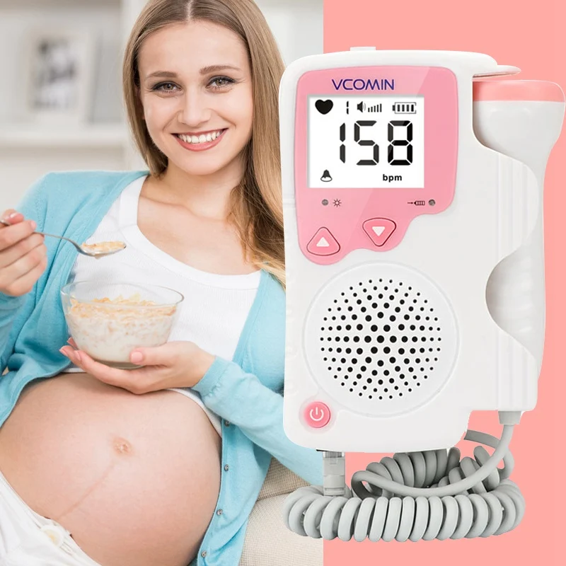 Prenatal  Fetal Doppler Heartbeat Monitor Baby Heart Rate Detector Household Sonar Doppler For Pregnant Women