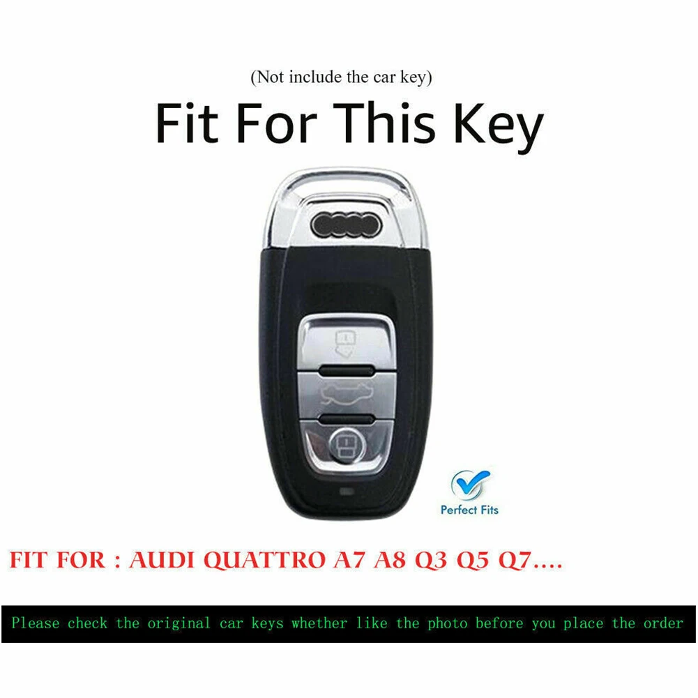 Чехол-брелок из натуральной кожи с 3 кнопками |