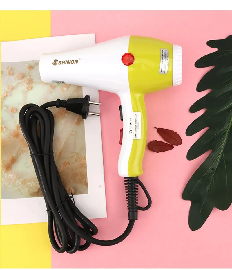 Фен для волос Профессиональный 1500 Вт с насадкой | Бытовая техника