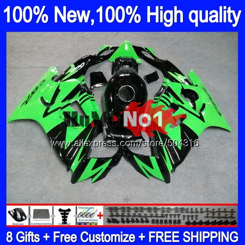 

+Tank For HONDA CBR600FS CBR600 F3 FS 1995 1996 Body Black Green 2MC.149 CBR 600CC 600F3 600 F3 CC 95-96 CBR600F3 95 96 Fairing