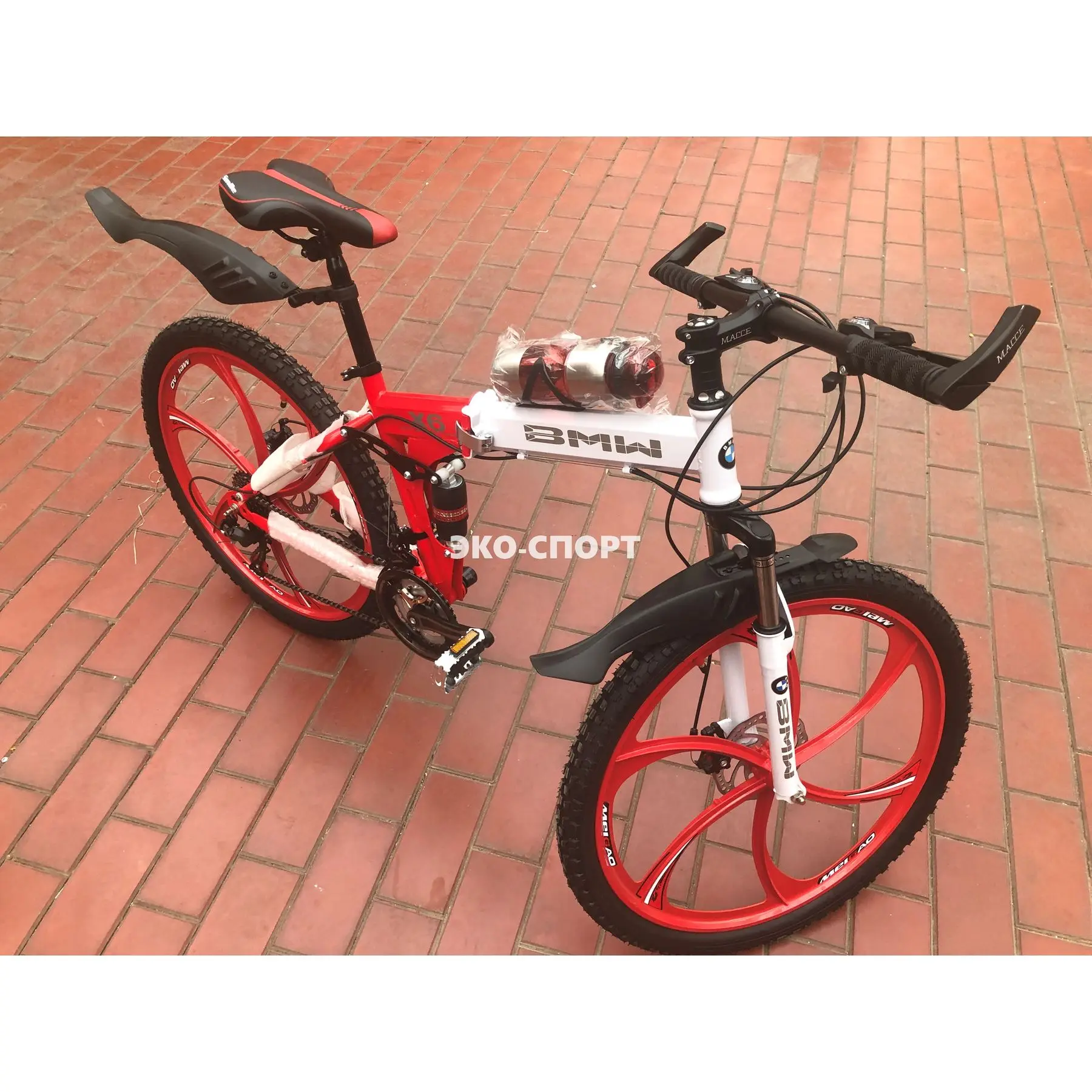 Bike drives BMW | Bicycle