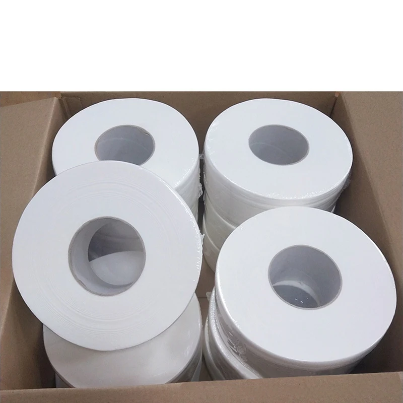 2 рулона Джамбо для ванной рулон ткани мягкая профессиональная серия Премиум