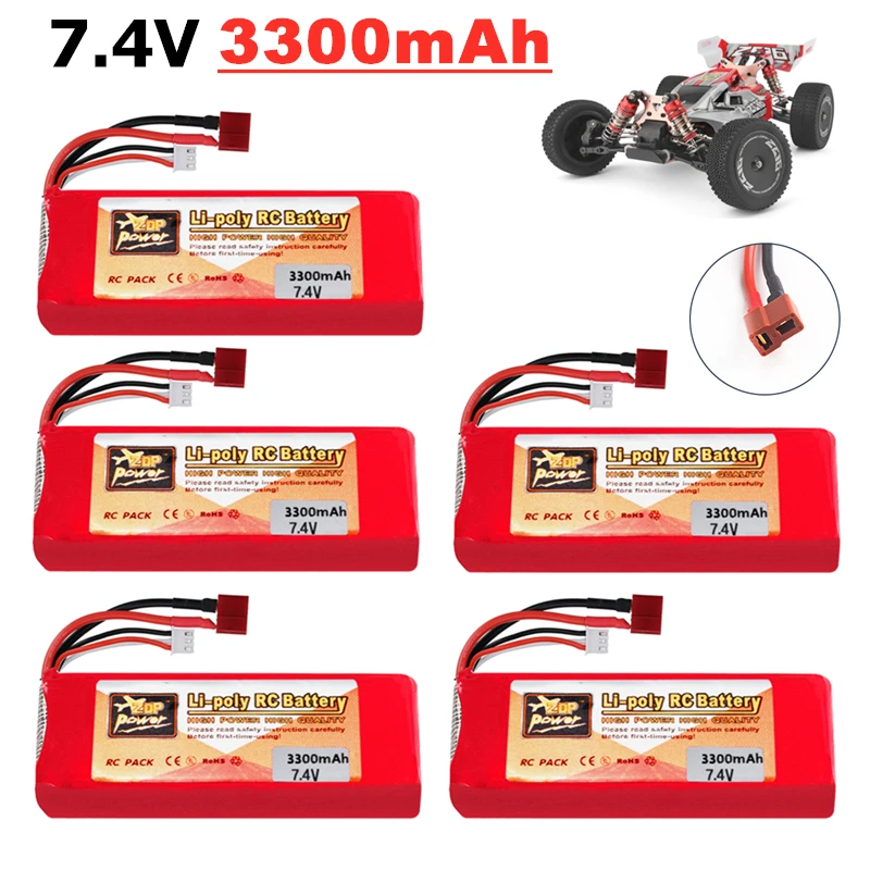 5 шт 74 в 3300 мач оригинальные wltoys 144001 ав