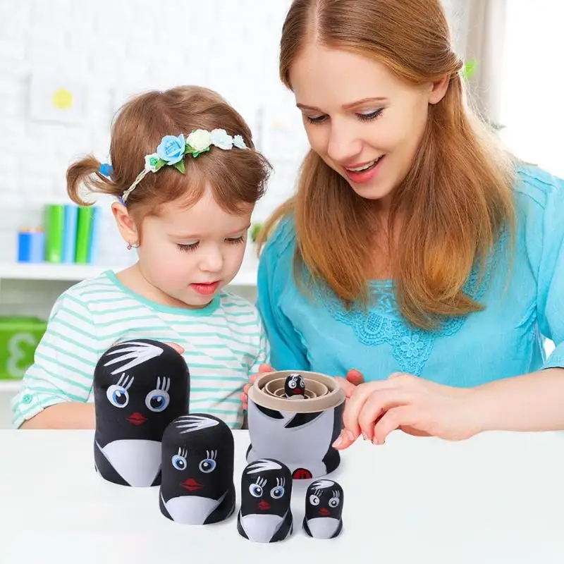 10 шт. милые русские Матрешки улучшающие практическую способность богатое