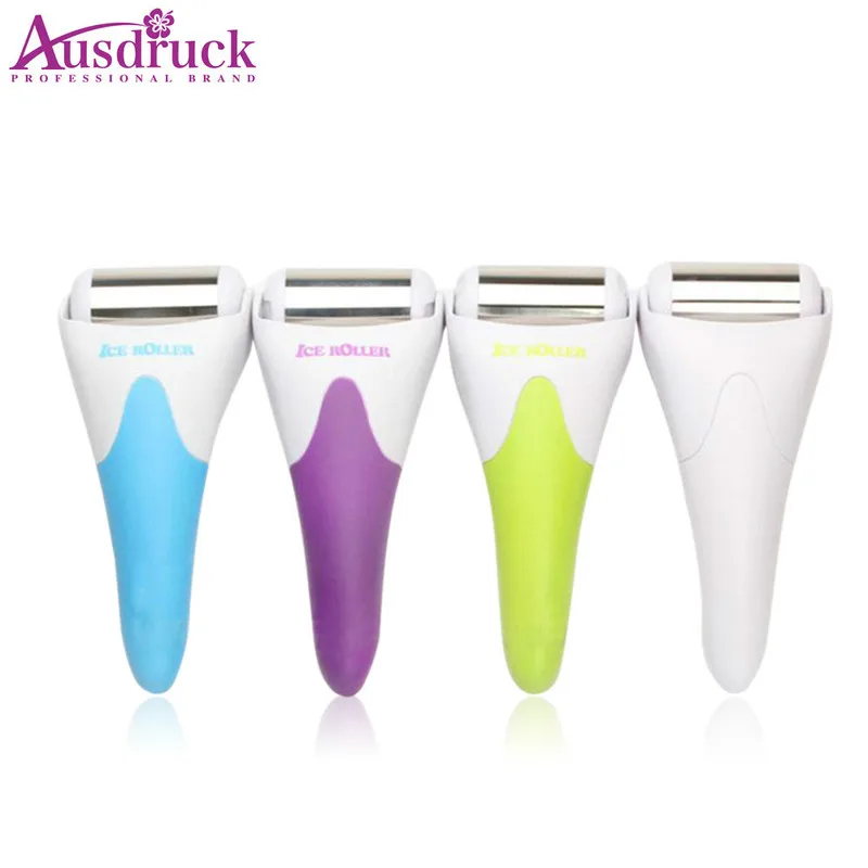 4 вида цветов льда Дерма ролик уход за кожей лица Прохладный лед Массажер кожи