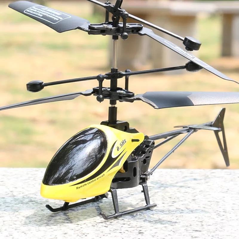 

2CH Two-way RC Drone Mini RC Helicopter With LED Light Suspension Induction Electronic Model Remote Control Toys Gifts For Kids
