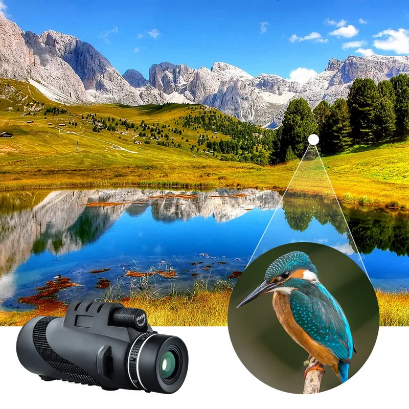 Powerful Monocular Long Range 1000m 40X60 Military Spyglass High Quality Hunting Optics Scope | Инструменты