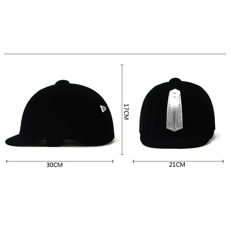 Equestrian Helmet Velvet Horse Riding Hat Sport Helmets With Ce Certification For Men Women Children Equestrian-Protective-Gear | Дом и сад
