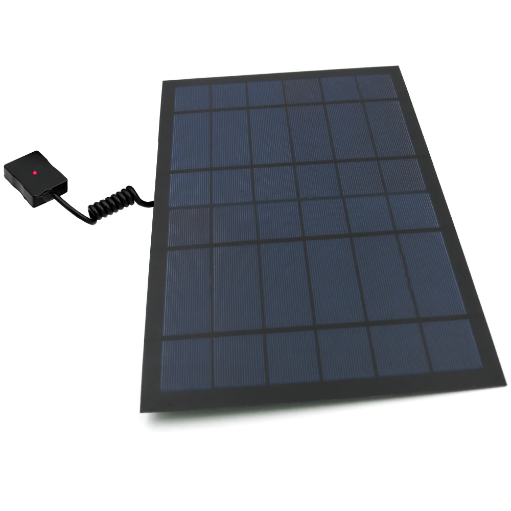 5V 6V Solar Panels 6W 10W Charger with USB Port Battery Power for Mobile Phones | Обустройство дома