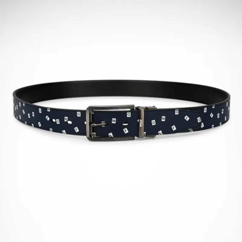 

PGM Golf Leather Belt Men Pin Buckle Leather Belt Detachable Belt Length Snap Double-Sided Waistband PD012