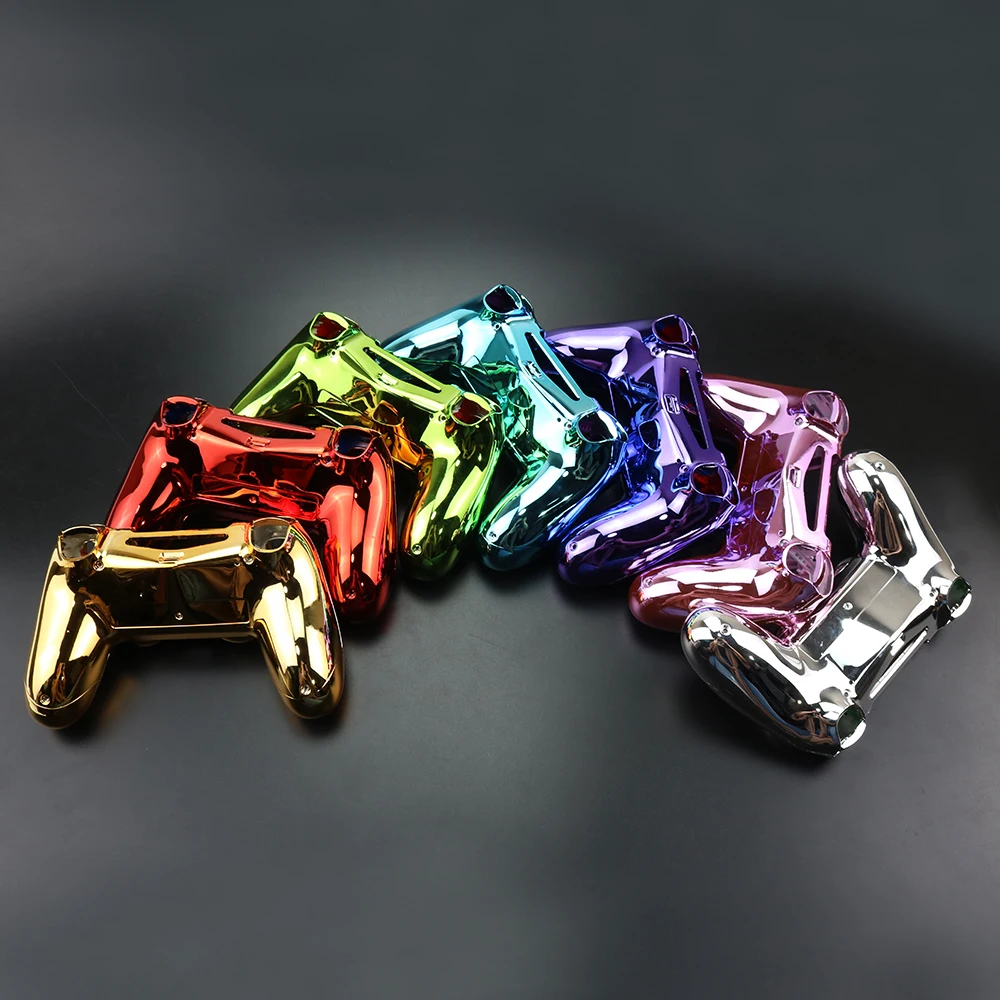 Сменный Чехол YuXi с хромированным покрытием чехол лицевой панелью для ремонта PS4